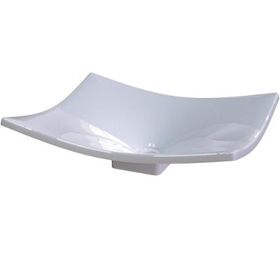 Cuba De Apoio Para Banheiro Lavabo C01 Folha F44 Branco