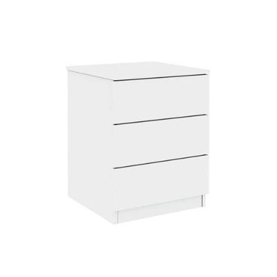 Mesa Cabeceira Infantil Veronna c/ 3 Gavetas Cinamomo - Tcil Móveis