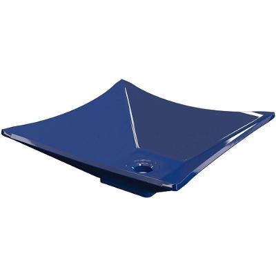 Cuba De Apoio Para Banheiro Quadrada C01 Lux L34 Azul