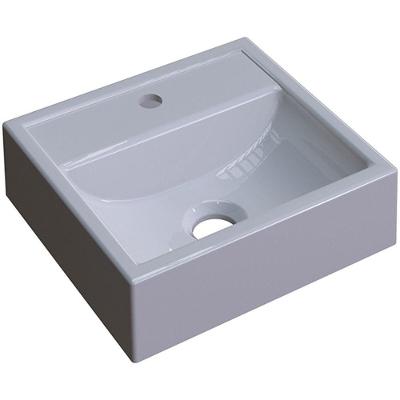 Cuba De Apoio Quadrada C01 Para Banheiro Q32W Cinza