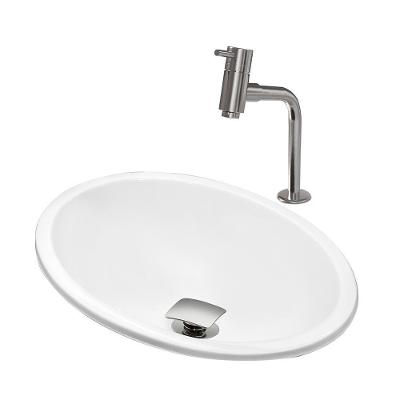 Cuba Pia Banheiro Sophia Torneira Dl05 Valvula Inox Click Branco