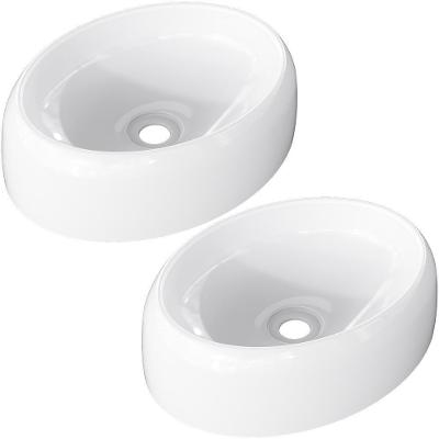 Kit 02 Cubas De Apoio Banheiro Lavabo C01 O39 Branco