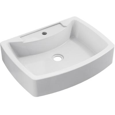 Cuba De Apoio Retangular Banheiro Lavabo C01 Rt50 Branco