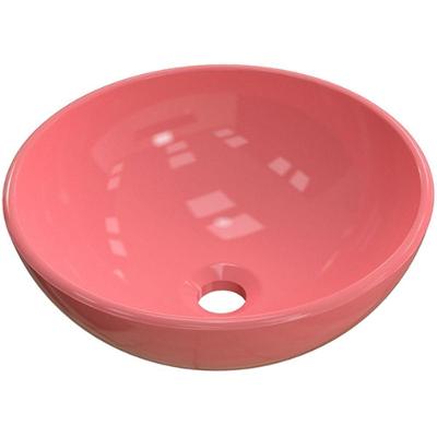 Cuba De Apoio Redonda C01 Para Banheiro R30W Rosa