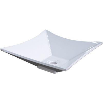 Cuba De Apoio Para Banheiro Quadrada C01 Lux L34 Branco