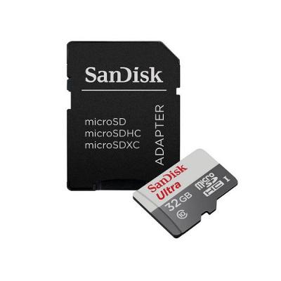 Cartão De Memória 32 Gb Micro Sd Ultra Class 10 Preto