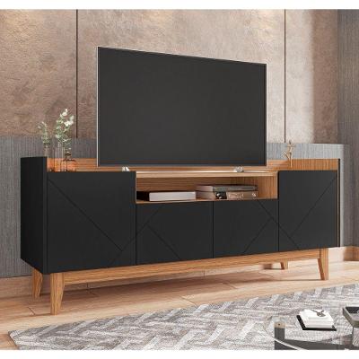 Rack Para Tv Jayce Preto Noce