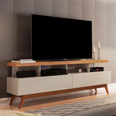 Rack Para Tv Hamal 1.6 Off White Nature