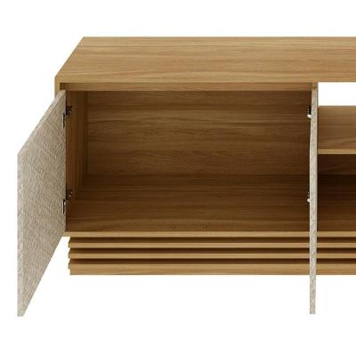 Rack E Painel Para Tv 42'' Pa2913Xr1480 Natural Palha