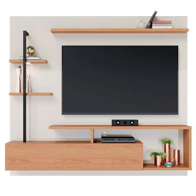 Painel Bancada Suspensa Para Tv 58" Maragogi Off White