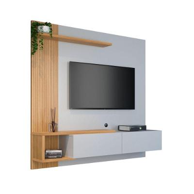 Home Suspenso Para Tvs Até 60" Off White/cinamomo