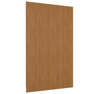 Painel Ripado Decorativo Sala Quarto 180X250Cm Prime Plus L06 Nature Fosco - Mpozenato