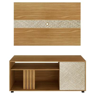 Rack E Painel Para Tv 42'' Pa2913Xr1481 Natural Palha