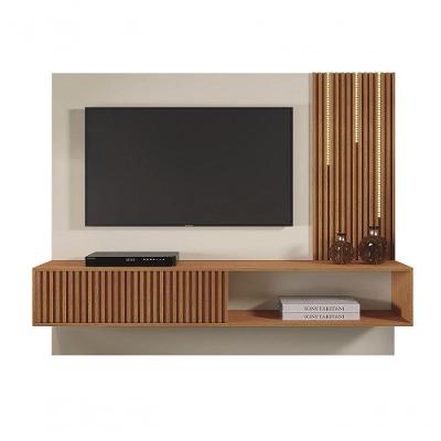 Painel Malaga Ripado C/Led Cascata Para Tv Até 75'' Mavaular