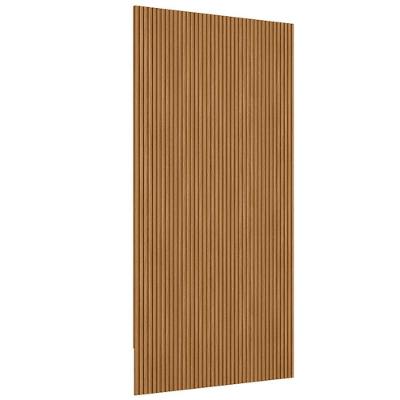 Painel Ripado Decorativo Sala Quarto 219X250Cm Prime Plus L06 Nature Fosco - Mpozenato