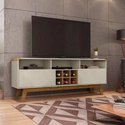 Rack Para Tv Até 65\" Larimar Bechara Off White C/Cinamomo