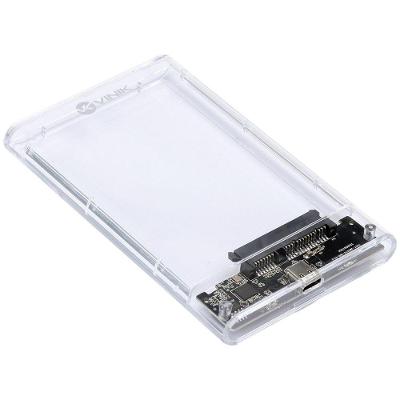 Case Externo Para Hd 2.5" Usb Tipo C/Type C 3.1 Acrílico - C