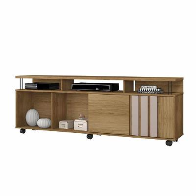 Rack Atraente Para Tv Até 75 Polegadas Jcm Movelaria Cinamono Off White