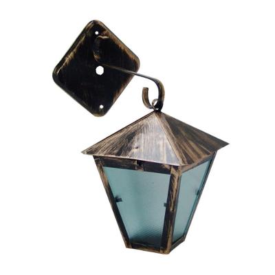 Luminária De Parede Colonial Alumínio Fundido Ouro 19X6Cm