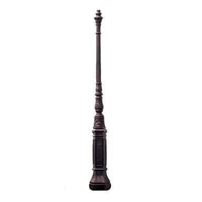Poste Colonial Jardim Paris N06 De Ferro Fundido 270Cm