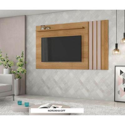 Painel Para Tv Até 72 Polegadas Atraente Candian Jcm Movelaria Noronha/ Off White