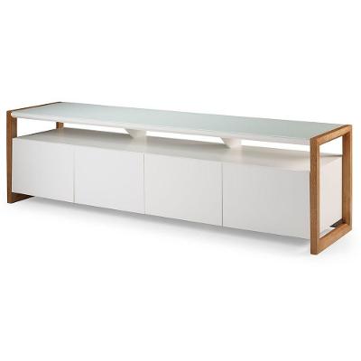 Rack Quadro 3 E 4 Gavetas Largura 180cm 6158 Capuccino