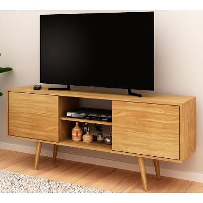 Rack Para Tv 55'' 2 Portas R1464 Natural Natural