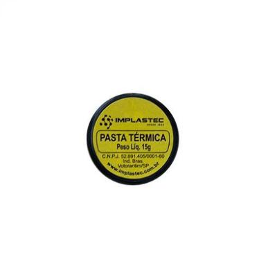 Pasta Termica Implastec A Base De Silicone Pote 15g