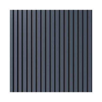 Painel Ripado Eva Laminado Autocolante 10cm Urban Metro M² Blue Com Textura Azul