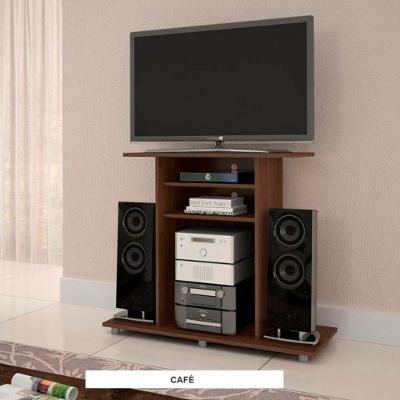 Rack Cipó Para Tvs Até 32 Polegadas Candian Jcm Movelaria Café