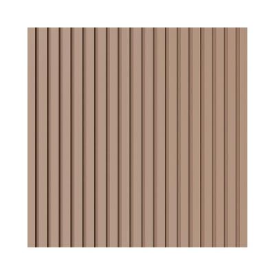 Painel Ripado Eva Laminado Autocolante 10cm Play Metro M² Creme