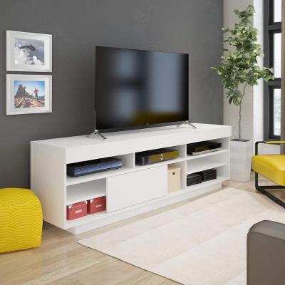 Rack Para Tv Até 60 Polegadas Treviso Branco Artely Branco