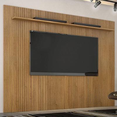 Estante Home Suspenso Frisado Para Tv Até 75 Polegadas Curitiba Sem Nicho Valdemóveis Cinamomo