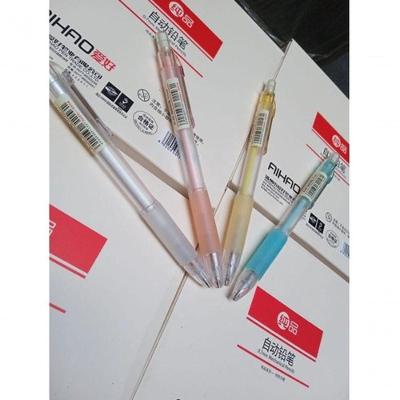 Kit 4 Lapiseiras Escolares Ahaio Colorida 0.7 Mm Clip