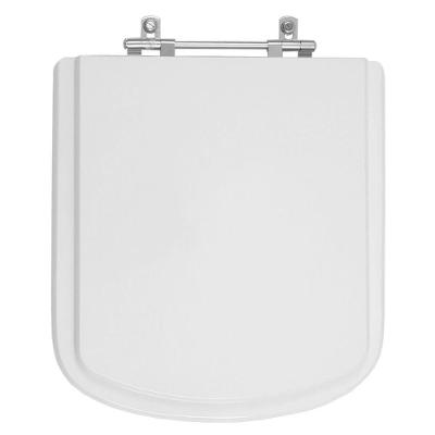 Tampa De Vaso Poliester Bali Cinza Claro Para Bacia 6Lpf