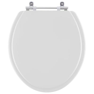 Tampa De Vaso Acrílico Flamingo Cinza Claro Para Bacia 6Lpf
