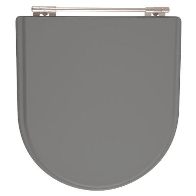 Tampa De Vaso Calypso Cinza Ambar Para Bacia Incepa 6Lpf
