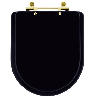 Tampa De Vaso Carrara Preto Fosco Para Bacia Deca