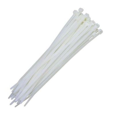 Abracadeira Nylon 2,5X10Cm Branca Pct C/ 100U
