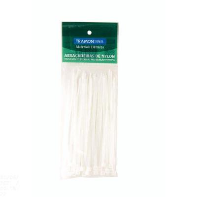 Abraçadeira De Nylon 108x2,5x1 Mm Tramontina Branca Tramontina