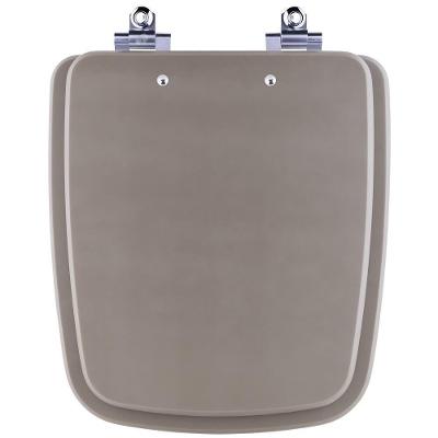 Tampa De Vaso Sanitario C/ Amortecedor Boss Gris Cinza Fosco