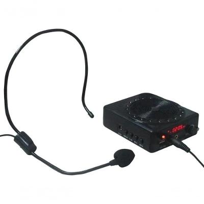 Kit Microfone Professor Radio Microfone Megafone Amplificador Voz