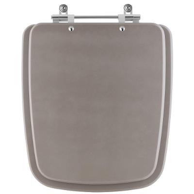 Tampa De Vaso Boss Gris Fosco Para Bacia Incepa 6Lpf