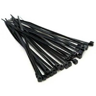 Abraçadeira De Nylon Preto 50 Uni Cinta Plastica Enforca