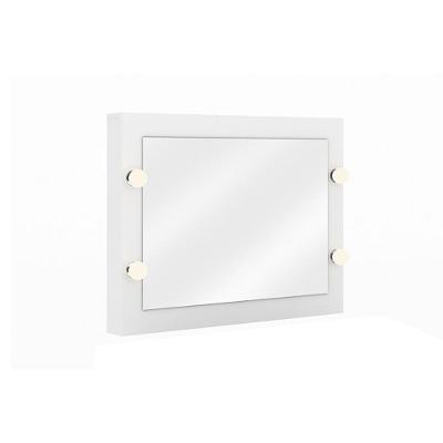 Multiuso Quarto Casal Espelho Camarim PE-2006 Branco - Tecno Mobili