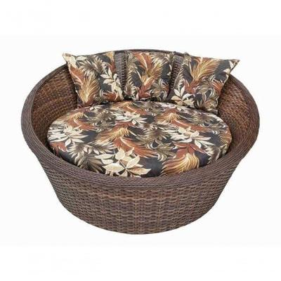 Chaise Orbit Em Revieira Marrom