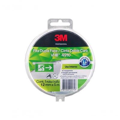 Fita Dupla Face 3M Vhb 12Mmx5M 4910 Blister