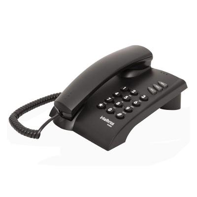 Telefone Intelbras Pleno Sem Chave Preto