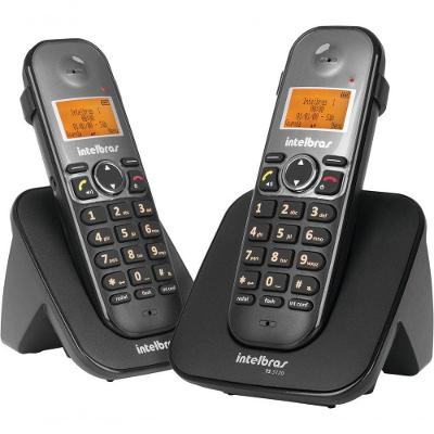 Telefone S/ Fio Id + Ramal C/ Entrada P/ Fone De Ouvido Ts 5