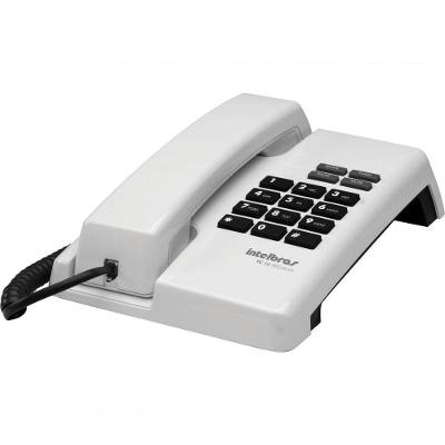 Telefone Tc50 Premium Branco Função Flash, Redial, Pause E M
